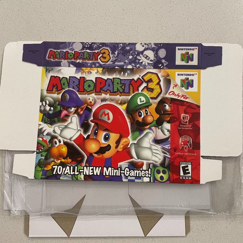 Mario Party 3 (NINTENDO 64 N64) Box Only